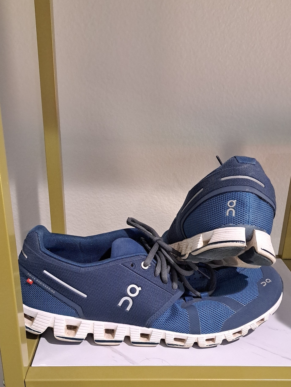On Running Cloud Men’s Running Shoes - Navy Blue